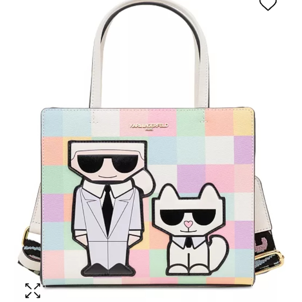 Karl Lagerfeld Maybelle Pastel Satchel